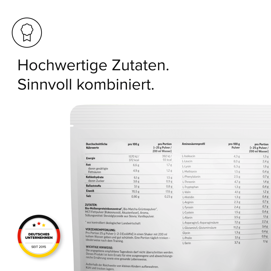 #Geschmacksrichtungen_Matcha