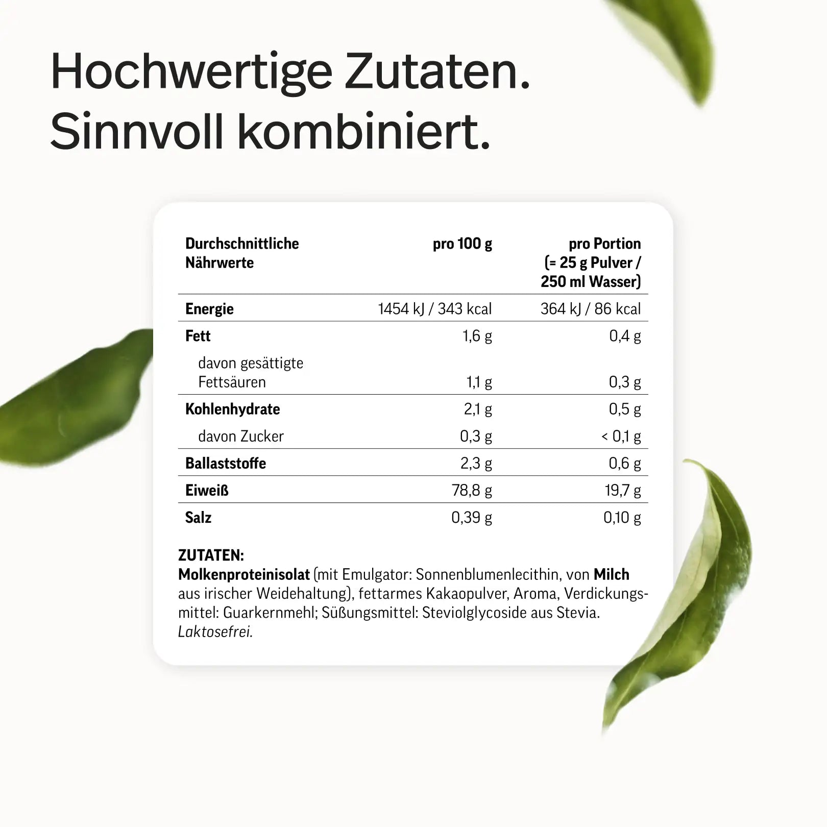 #Geschmacksrichtungen_Kakao