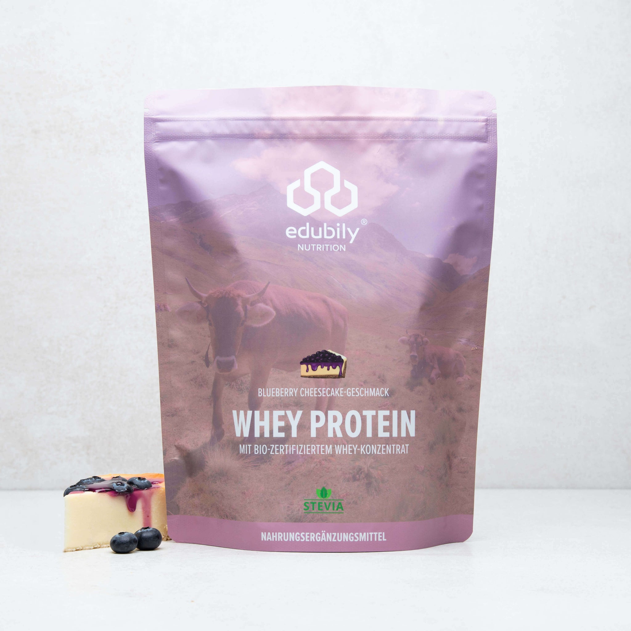 #Geschmacksrichtungen_Blueberry Cheesecake