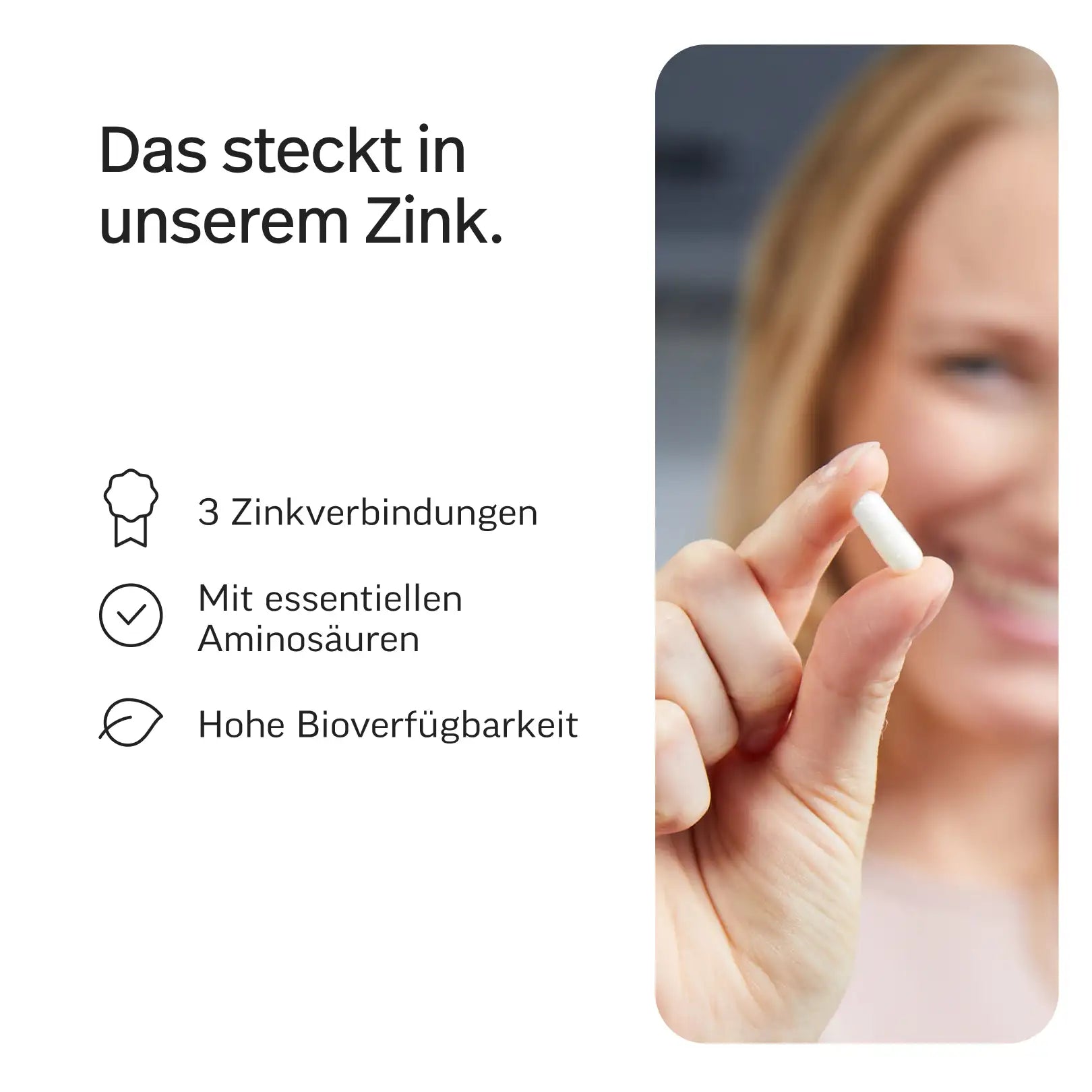 Zink-Komplex Kapseln